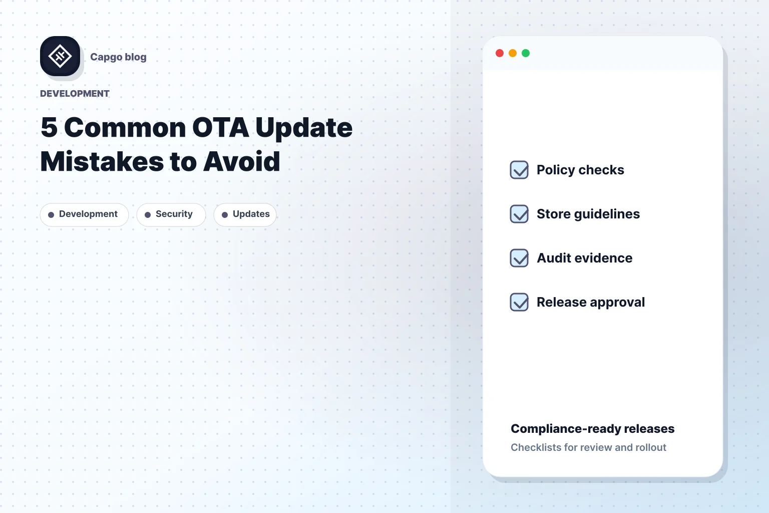 5 Common OTA Update Mistakes to Avoid