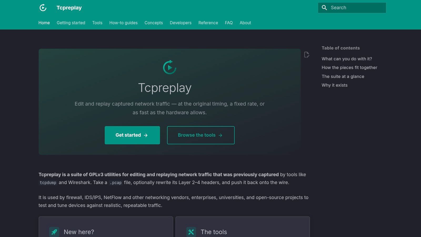 Tcpreplay (suite)