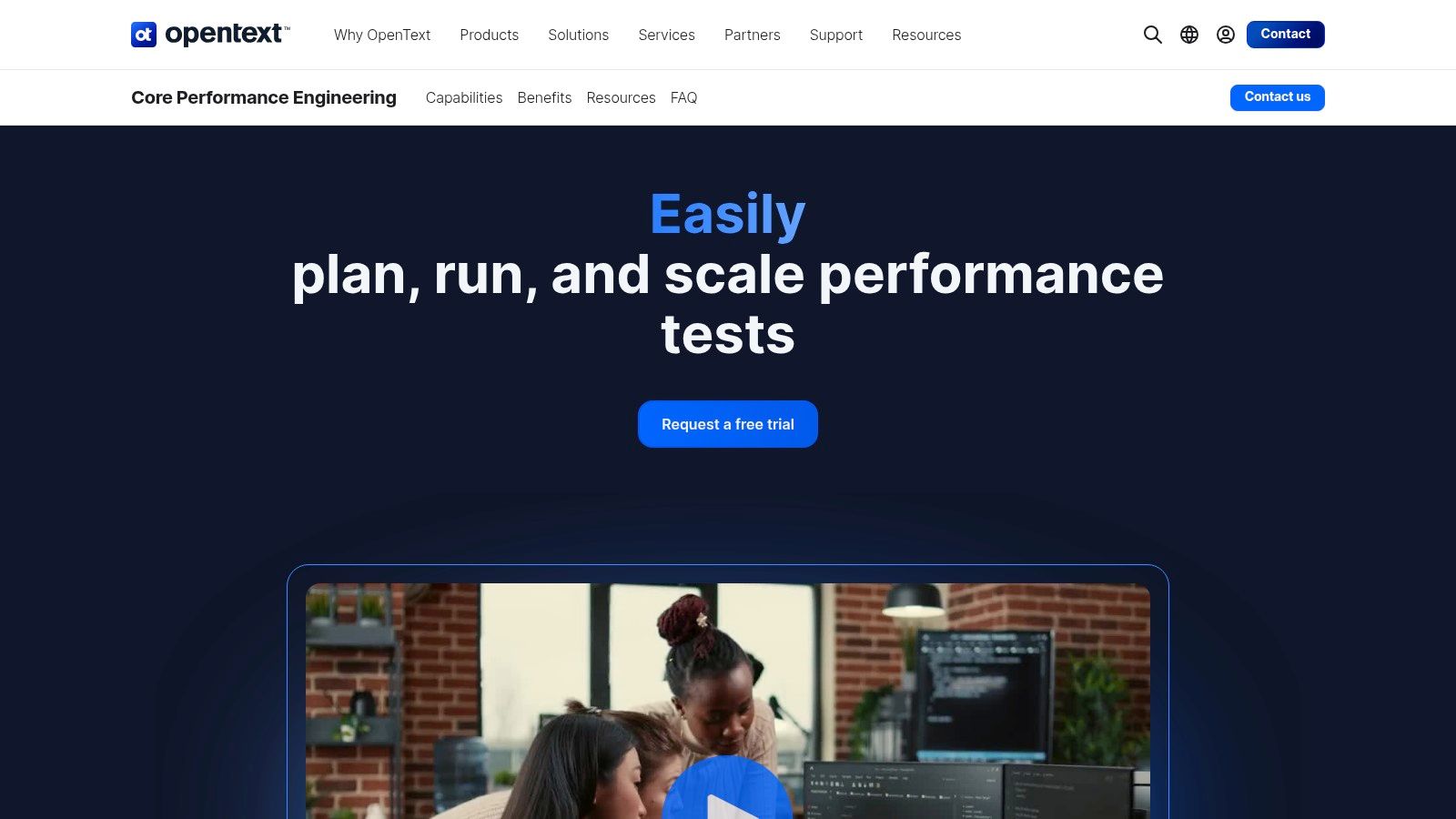 OpenText Core Performance Engineering