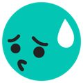 Embarrassed TikTok emoji