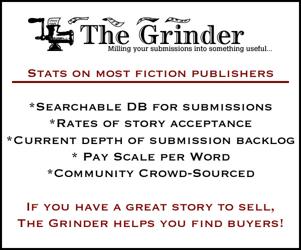 The Submission Grinder helps authors find publishers. The Submission Grinder helps authors find publishers.